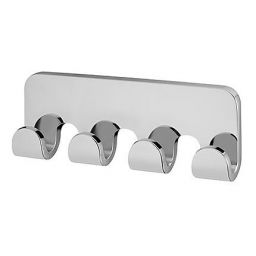 BISK Natura wieszak na ręcznik chrom 04317