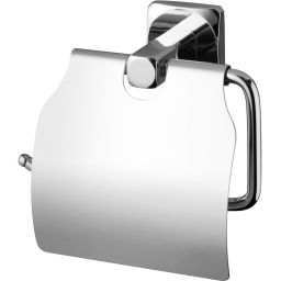 Bisk Ice uchwyt na papier toaletowy z pokrywą chrom 04857