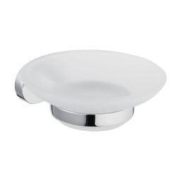 BISK Go mydelniczka ścienna chrom 07021