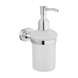 BISK Go dozownik do mydła 250 ml ścienny chrom 07031