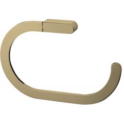 Bisk Nature wieszak na ręcznik ścienny złoty 07951