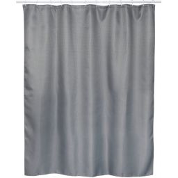 BISK Rist zasłona prysznicowa 200x180 cm szara 08378