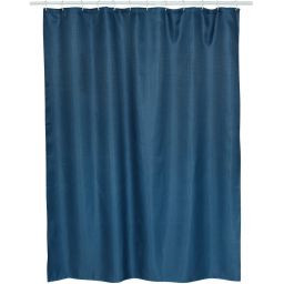 BISK Rist zasłona prysznicowa 200x180 cm granatowa 08379