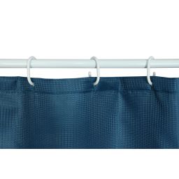 BISK Rist zasłona prysznicowa 200x180 cm granatowa 08379