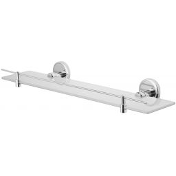 Bisk Seduction półka pod lustro chrom/szkło mrożone 03582