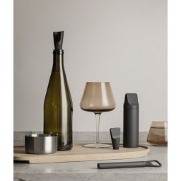 Blomus Ilo zestaw do serwowania wina szary 64262