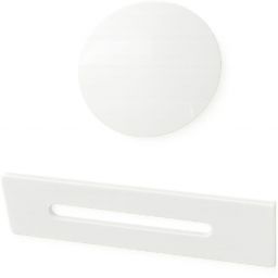 Balneo Parma pokrywa korka i przelewu biały J1010021010-1