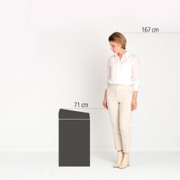 Brabantia Touch Bin pojemnik na odpady 60 l biały 108686