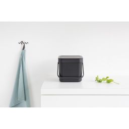 Brabantia Sort & Go kosz na śmieci 6 l szary 109720