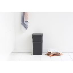 Brabantia Sort & Go kosz na śmieci 16 l szary 109966
