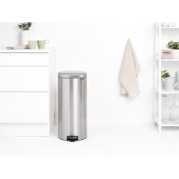 Brabantia NewIcon kosz na śmieci 30 l pedałowy stal mat FPP 111822