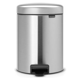 Brabantia NewIcon kosz na śmieci 5 l pedałowy stal mat 112645