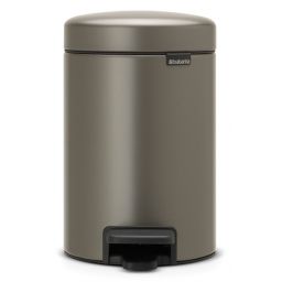 Brabantia NewIcon kosz na śmieci 3 l pedałowy grafitowy 113246