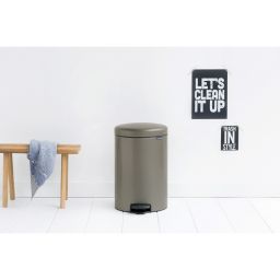 Brabantia NewIcon kosz na śmieci 20 l pedałowy grafit 114045