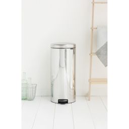 Brabantia NewIcon kosz na śmieci 30 l pedałowy stal polerowana 114366
