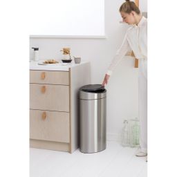 Brabantia Touch Bin New kosz na śmieci 40 l stal mat FPP 114809