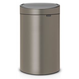 Brabantia Touch Bin New kosz na śmieci 40 l grafit 114908