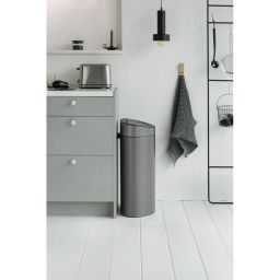Brabantia Touch Bin New kosz na śmieci 40 l grafit 114908
