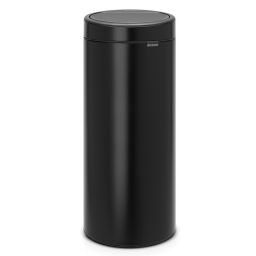 Brabantia Touch Bin New kosz na śmieci 30 l czarny mat 115301