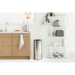 Brabantia Touch Bin New kosz na śmieci 30 l stal polerowana 115325