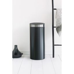 Brabantia Touch Bin kosz na śmieci 30 l chrom-czarny 115448