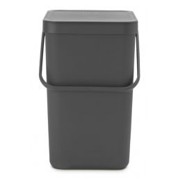 Brabantia Sort & Go kosz na śmieci 25 l szary 129940