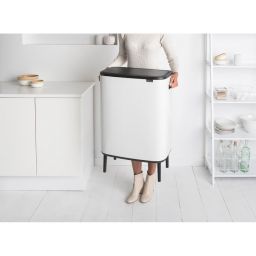 Brabantia Bo Touch Bin Hi pojemnik na odpady 60 l biały 130205