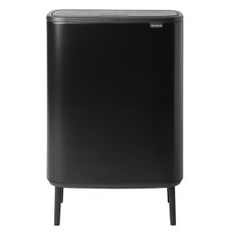 Brabantia Bo Touch Bin Hi pojemnik na odpady 60 l czarny mat 130229