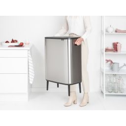 Brabantia Bo Touch Bin Hi pojemnik na odpady 60 l stal mat FPP 130267