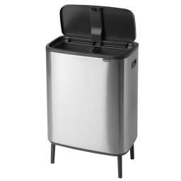 Brabantia Bo Touch Bin Hi pojemnik na odpady 60 l do segregacji stal mat FPP 130649
