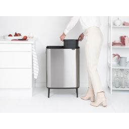Brabantia Bo Touch Bin Hi pojemnik na odpady 60 l do segregacji stal mat FPP 130649