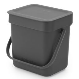 Brabantia Sort & Go kosz na śmieci 3 l szary 209888