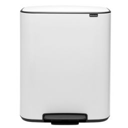 Brabantia Bo pojemnik na odpady 60 l pedałowy biały 211300