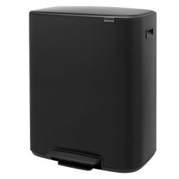 Brabantia Bo pojemnik na odpady 60 l pedałowy czarny mat 211362