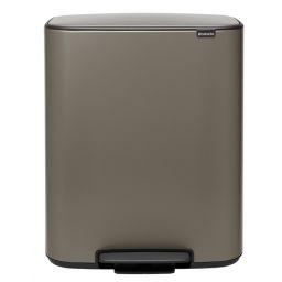Brabantia Bo pojemnik na odpady 60 l pedałowy grafit 211409