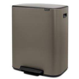 Brabantia Bo pojemnik na odpady 60 l pedałowy grafit 211409