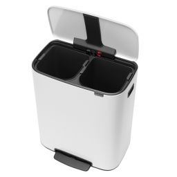 Brabantia Bo pojemnik na odpady 60 l do segregacji biały 211447