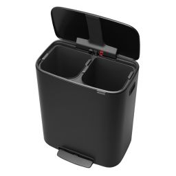 Brabantia Bo pojemnik na odpady 60 l pedałowy czarny mat 211508