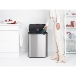 Brabantia Bo Touch Bin pojemnik na odpady 60 l do segregacji stal mat FPP 221422