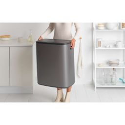 Brabantia Bo Touch Bin pojemnik na odpady 60 l grafit 223068