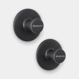 Brabantia ReNew haczyk na ręcznik 2 szt czarny 280320