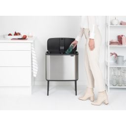 Brabantia Bo Touch Bin pojemnik na odpady 34 l do segregacji stal mat FPP 316227