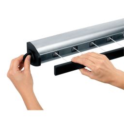 Brabantia suszarka na pranie 22 m ścienna stal mat 385766