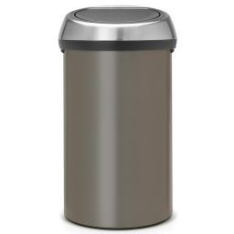Brabantia Touch Bin pojemnik na odpady 60 l grafit/chrom 402463