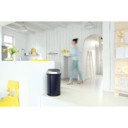 Brabantia Touch Bin pojemnik na odpady 60 l czarny mat/chrom 402548