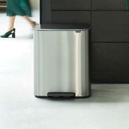 Brabantia Bo pojemnik na odpady 60 l pedałowy stal mat FPP 211461