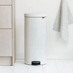 Brabantia NewIcon kosz na śmieci 30 l pedałowy biały 111785