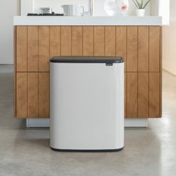 Brabantia Bo Touch Bin pojemnik na odpady 60 l do segregacji biały 221408