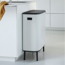 Brabantia Bo Touch Bin Hi pojemnik na odpady 60 l do segregacji biały 130601