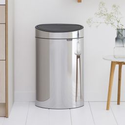 Brabantia Touch Bin New kosz na śmieci 40 l stal polerowana 112881